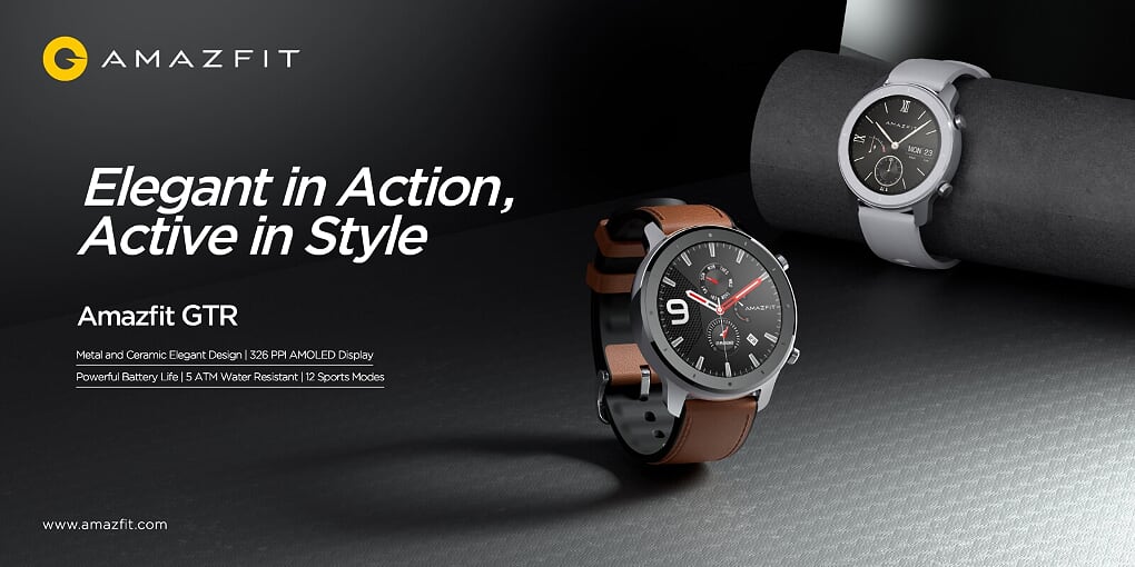 Amazfit GTR Smart Watch 47mm Aluminum Alloy Best price in Egypt B.TECH
