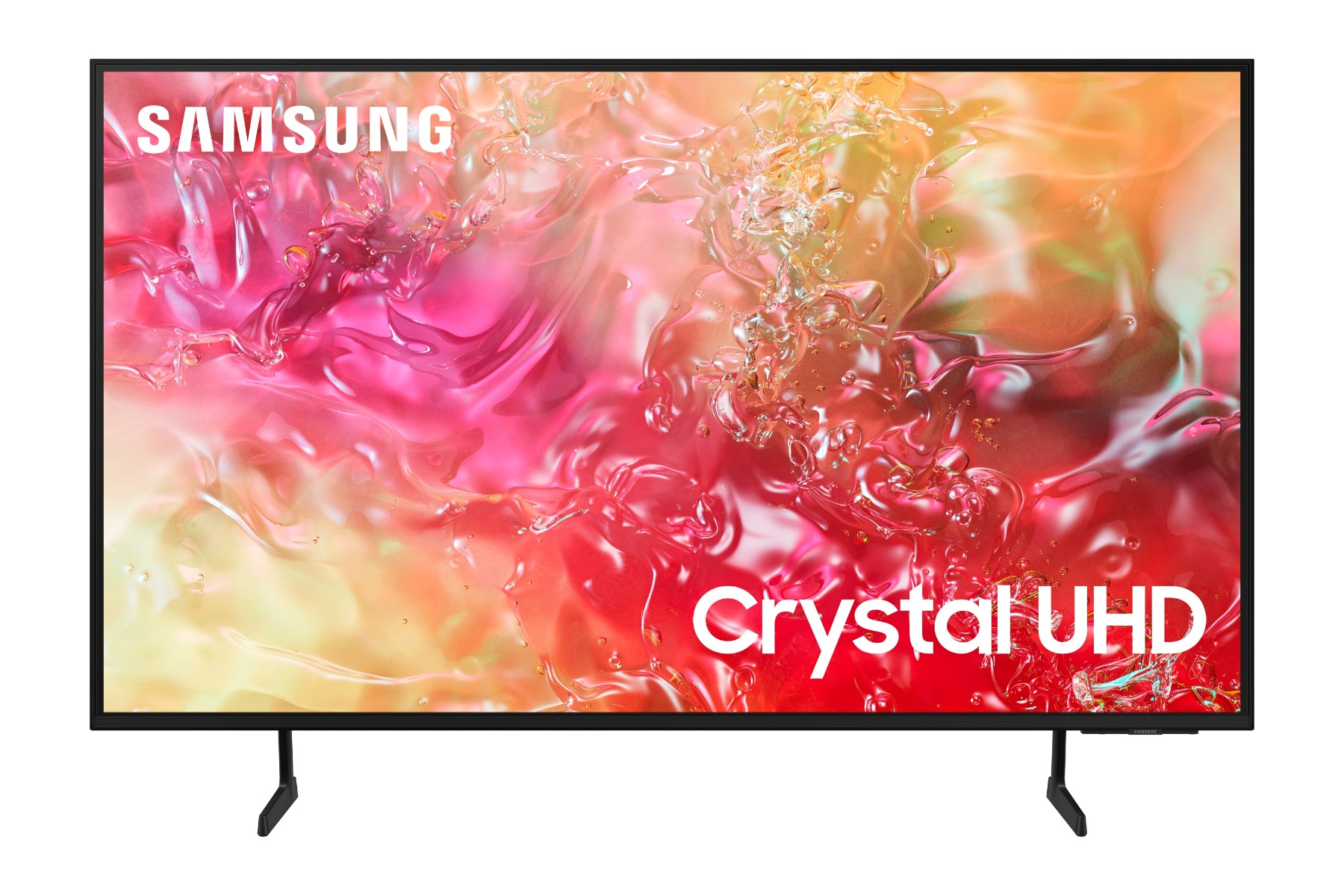 تلفزيون سامسونج سمارت 65 بوصة بدقة 4K UHD، وتقنية LED مع ريسيفر داخلي - 65DU7000