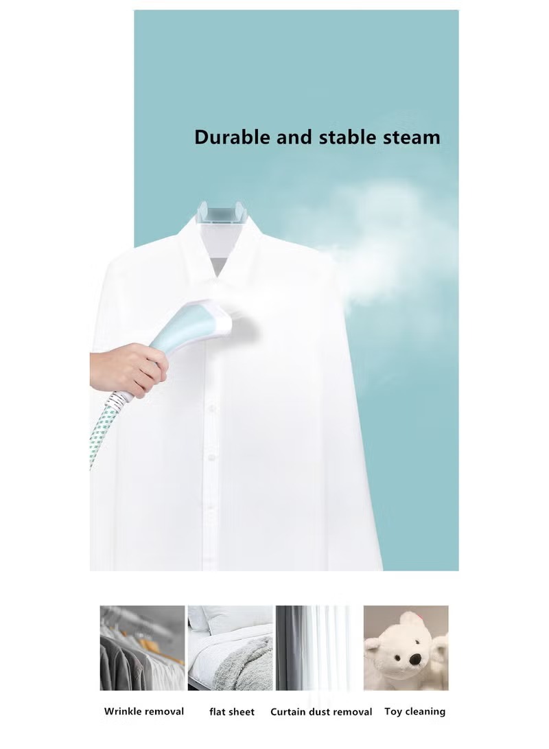 Arshia Garment Steamer, 2200 Watt, 1.6 Liters, Turquoise - AS2108-9025