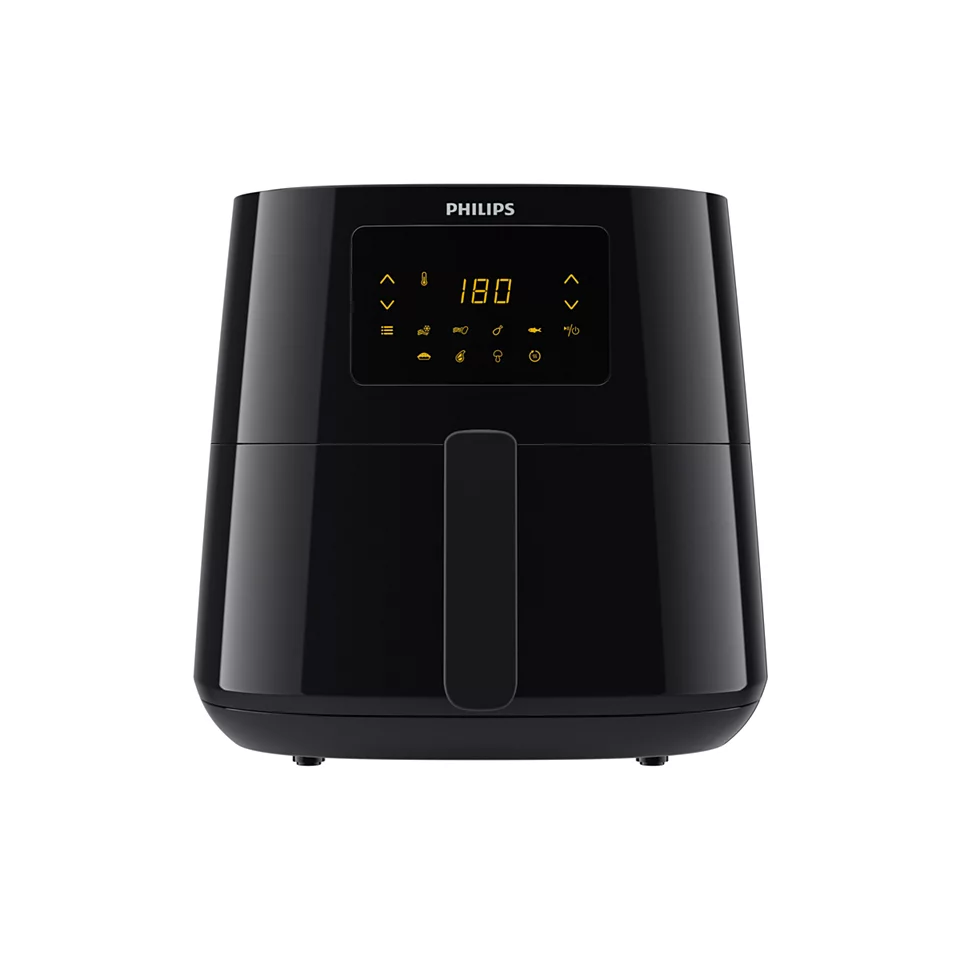 Philips Essential Xl Electric Air Fryer, 6.2 Liters, 2000 Watt, Black - HD9270/90