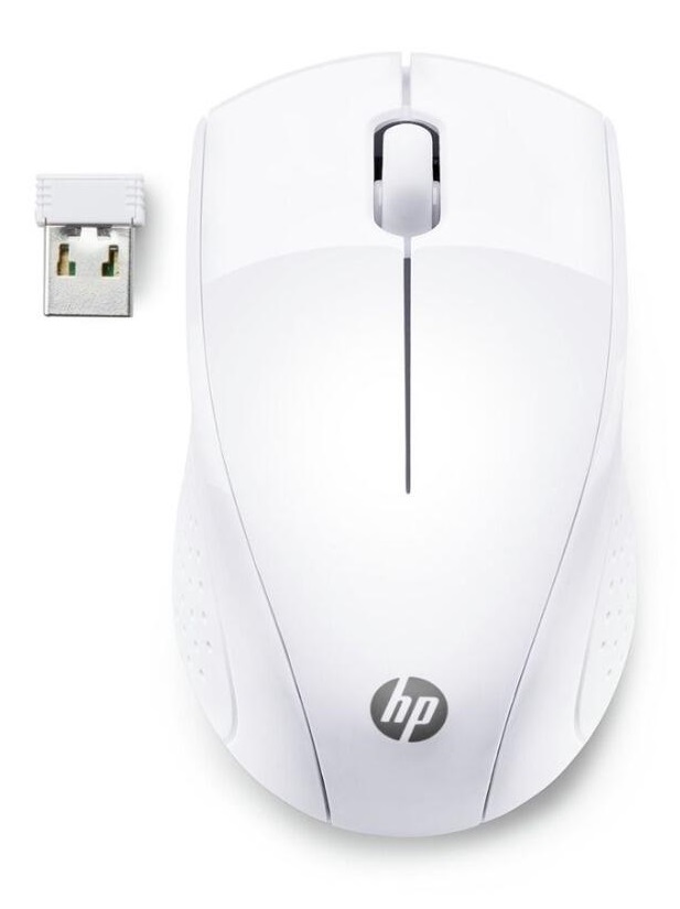 HP 220 Wireless Mouse, White - 7KX12AA