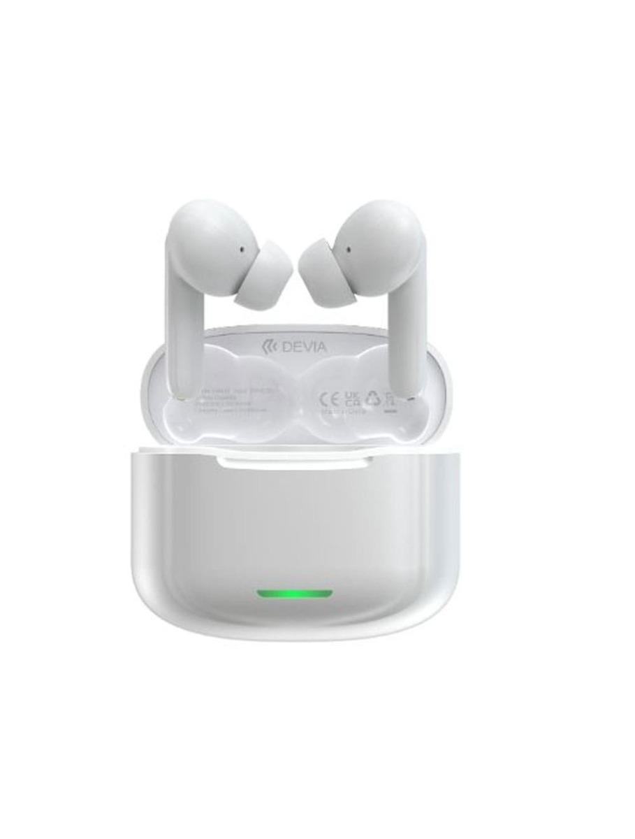Devia Star Series In Ear Wireless Earphone, White - EM411