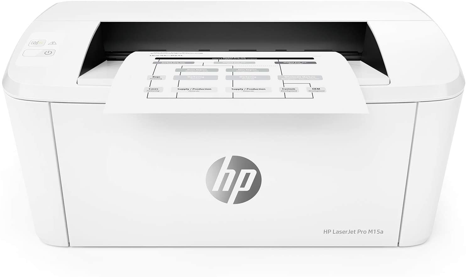 HP LaserJet Pro M15a Printer, White - W2G50A