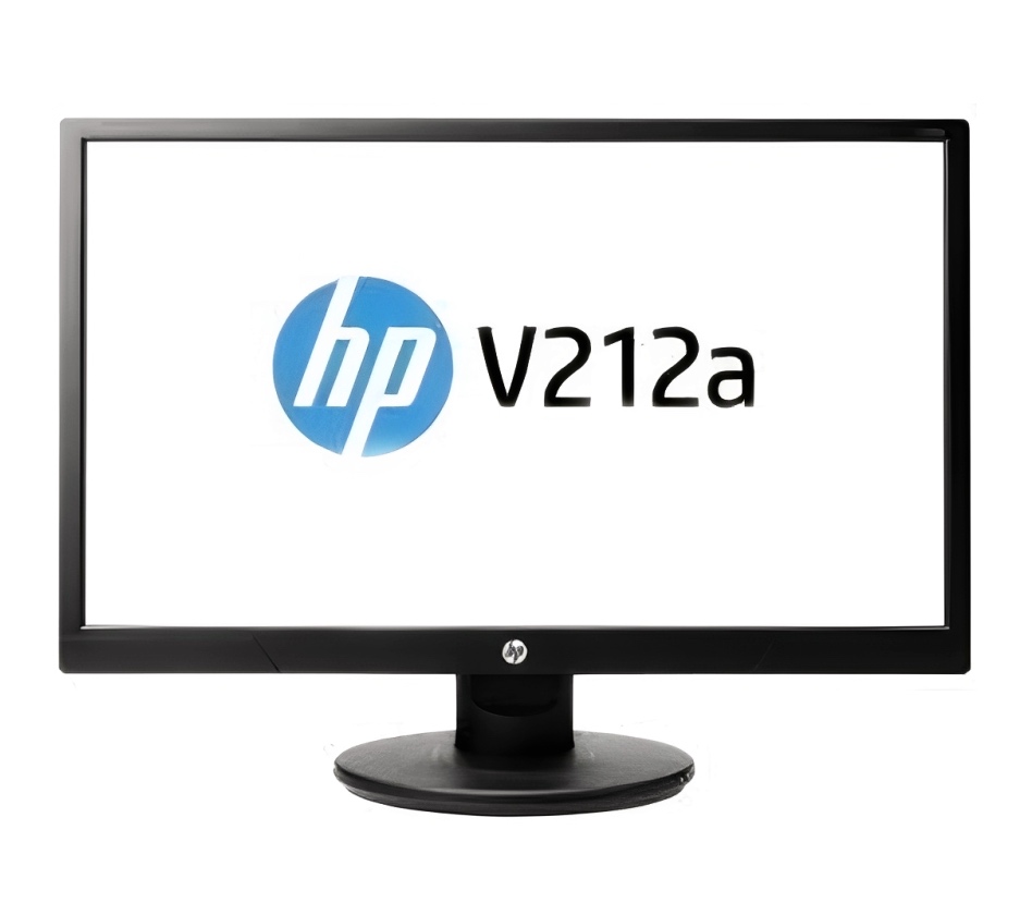 HP 20.7 Inch FHD LED Monitor, 60Hz, Black - V212a