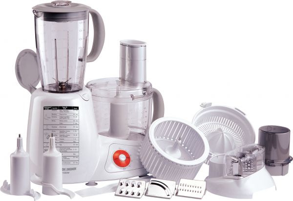 Black & Decker Food Processor, 1000 Watt, White - FX1000