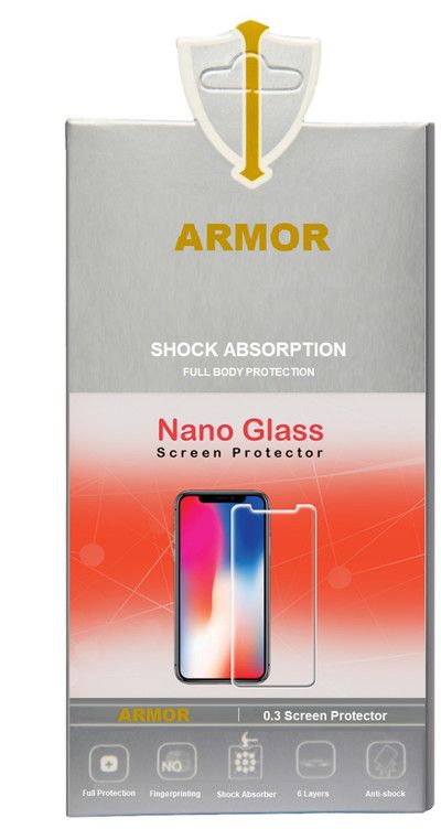 شاشة حماية نانو ارمور لابل ايفون 21 برو - شفاف