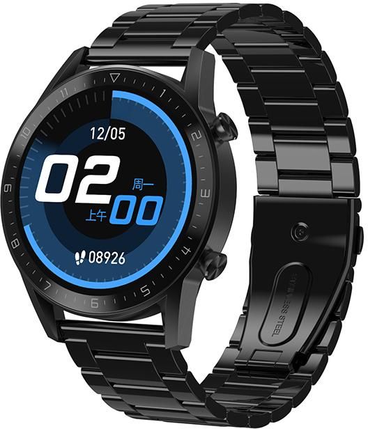 Smart watch with metal band cheap