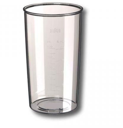 Braun Measuring Hand Cup, 600 ml For Multiquick– Transparent