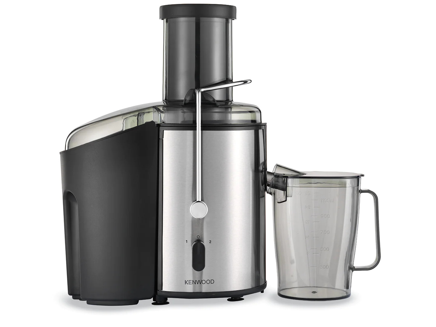 Kenwood Accent Collection Centrifugal Juicer, Black and Silver - JEM02.A0BK