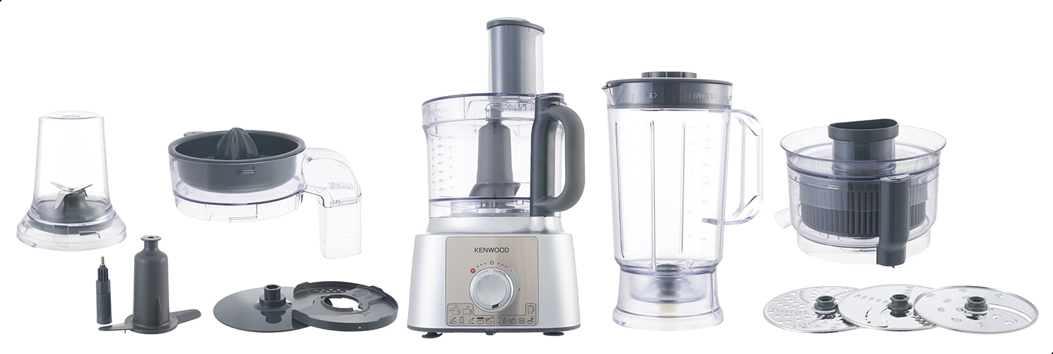 Kenwood Multipro Food Processor, 1000 Watt, Silver - FDP65.880si