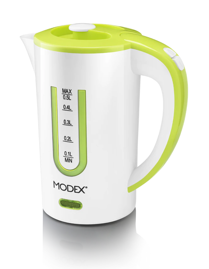 Modex Electric Kettle, 0.5 Liter, White Green - SKT4200