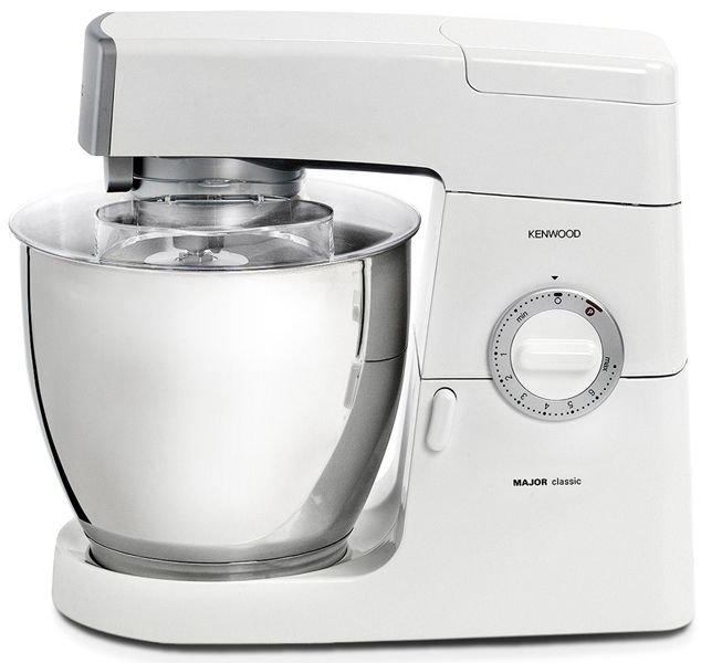 Kenwood Classic Major Kitchen Machine, 900 Watt, Silver - KM636