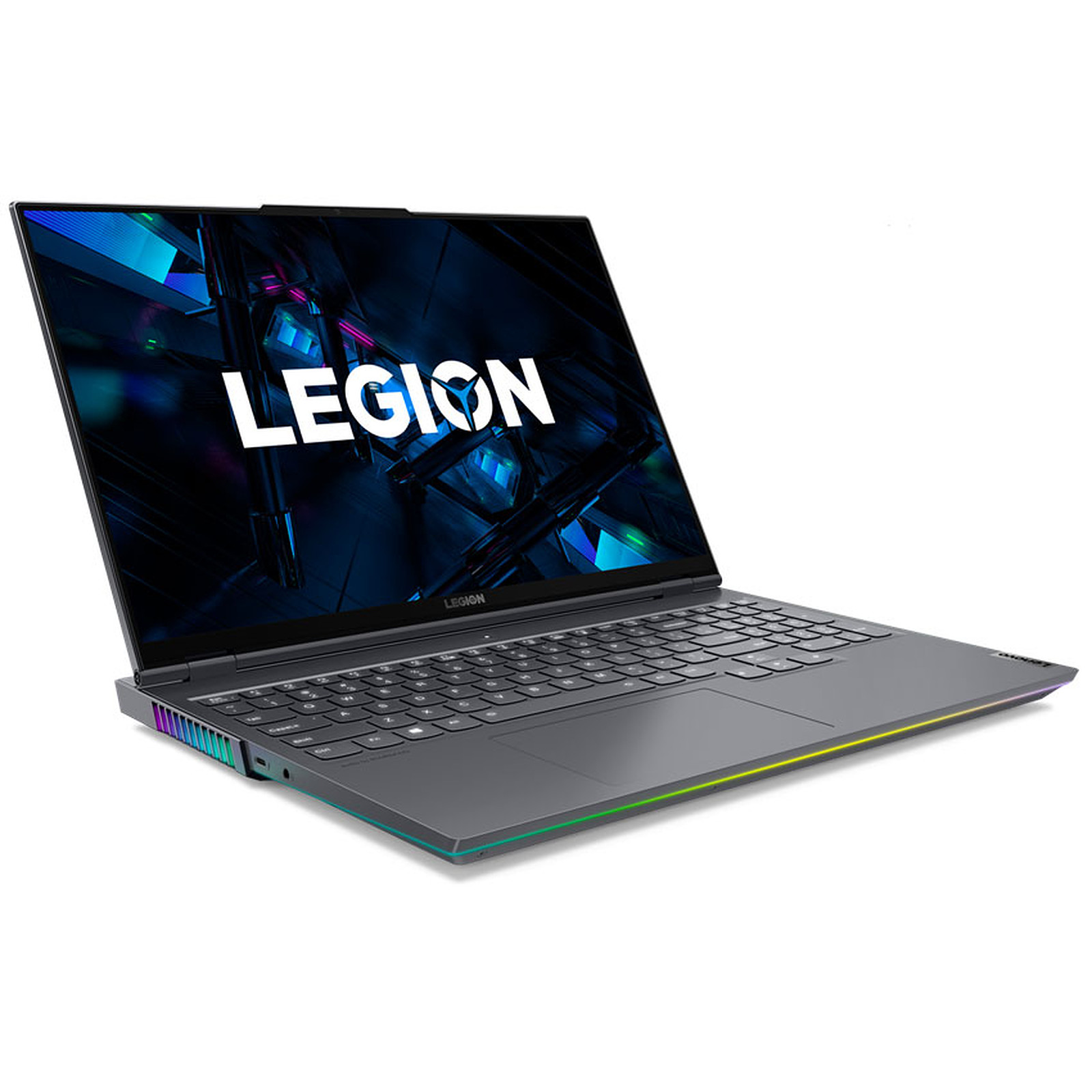 Lenovo Legion 7 16ACHG6 Laptop, AMD Ryzen 7 5800H, 16 Inch, 1TB SSD, 16GB RAM, NVIDIA GeForce RTX 3070 8GB, Windows 11 - Storm Grey