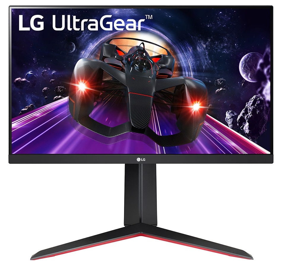 LG Ultra Gear 24 Inch Gaming Monitor, 144Hz, 1ms, Black - 24GN65R-B