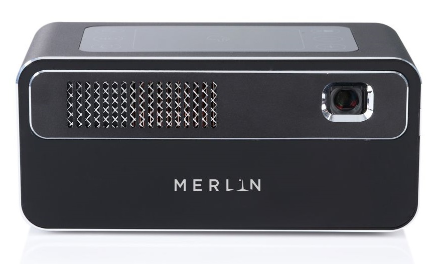 Merlin Cube Pro Projector, 854×480 Resolution - Black