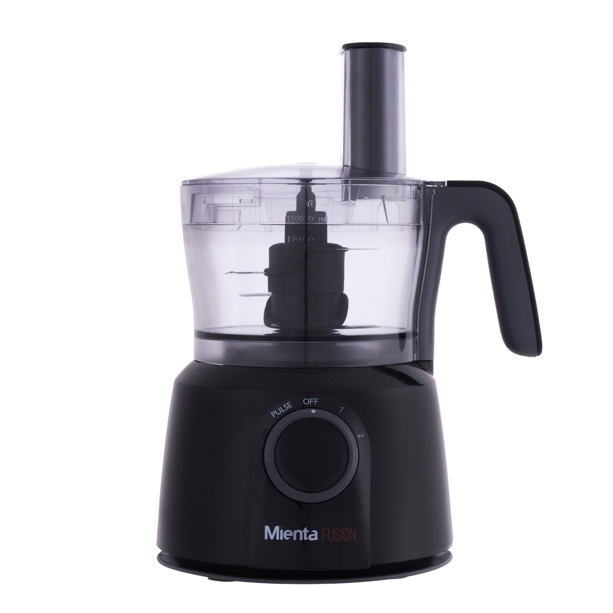 Mienta Fusion Food Processor, 1000 Watt, Black - CH23528A