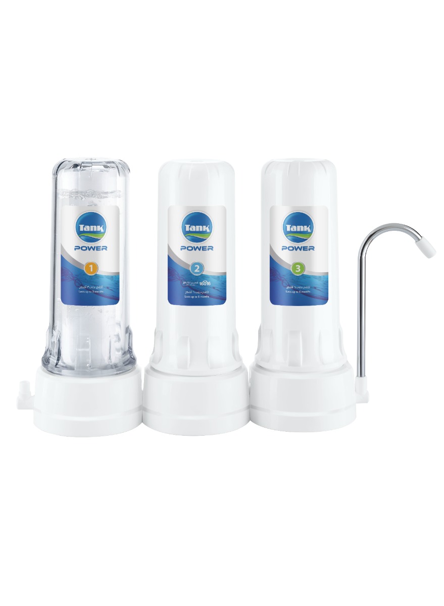 Tank Power Water Filter - 3 Stages