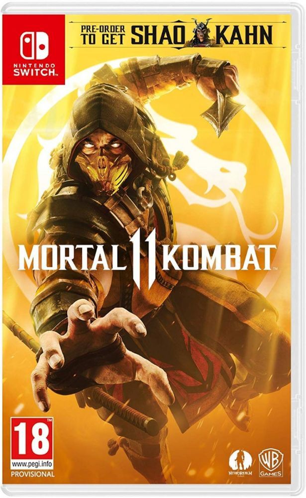 Mortal Kombat 11 Game for Nintendo Switch