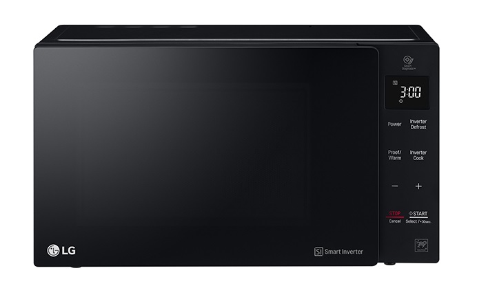 LG Solo Microwave, 25 Liter, Black - MS2535GIS