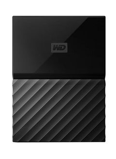 Western Digital My Passport External Hard Drive, 1TB, Black- WDBYNN0010BBK