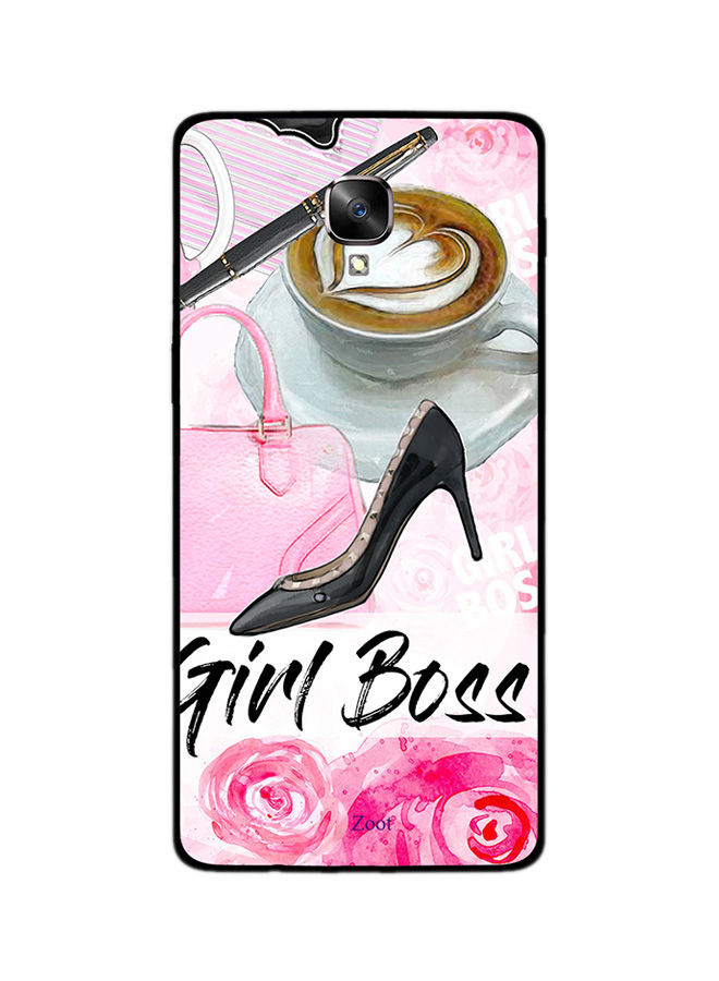 Zoot Girl Boss Back Cover For One Plus 3T , Multi Color