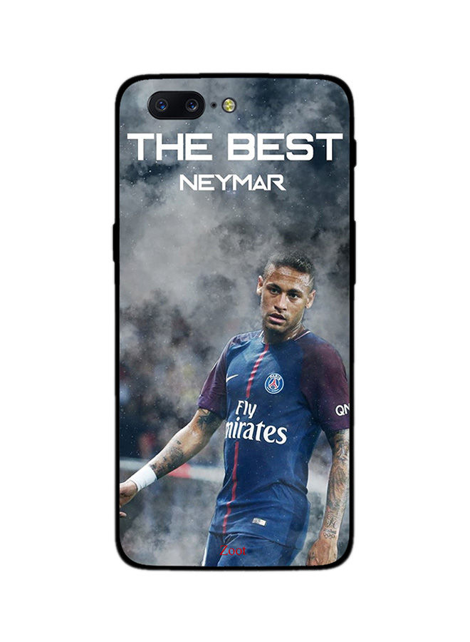 جراب ظهر زووت بطبعة The Best Neymar لوان بلس 5 ، متعدد الالوان