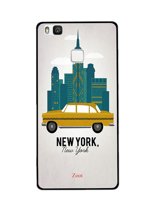 Zoot New York Taxi Pattern Back Cover for Huawei P9