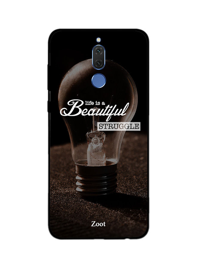 Zoot Life Is Beautiful Struggle Printed Skin For Huawei Mate 10 Lite , Multi Color