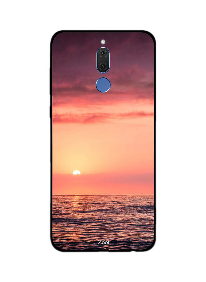 Zoot Half Sunset Printed Back Cover For Huawei Mate 10 Lite , Multi Color