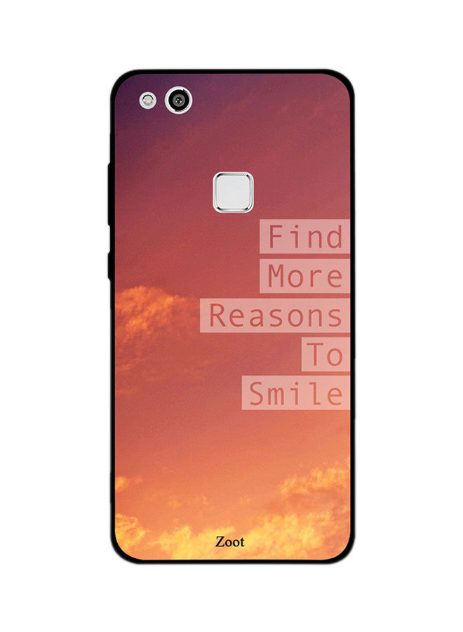 Zoot TPU Find More Reasons To Smile Printed Back Cover For Huawei P10 Lite