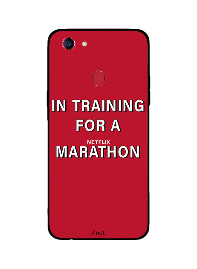 جراب ظهر زوت بطبعة عبارة In Training For A Netflix Marathon لاوبو F7