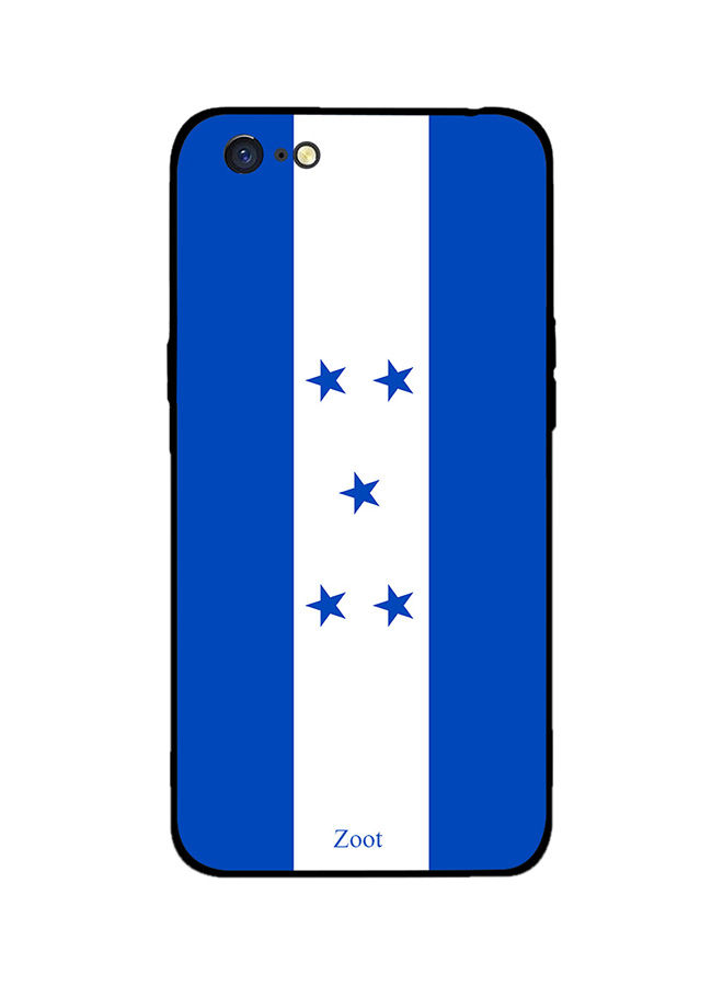 لاصقة زووت بطبعة علم هندوراس لاوبو A71 ، ازرق وابيض