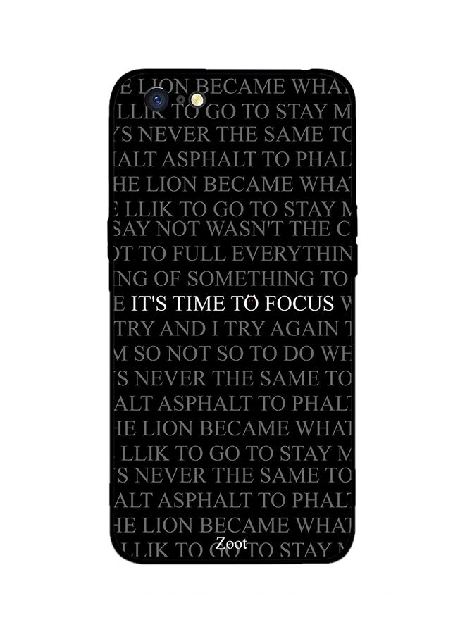 Zoot Time To Focus Pattern Back Cover for Oppo A71
