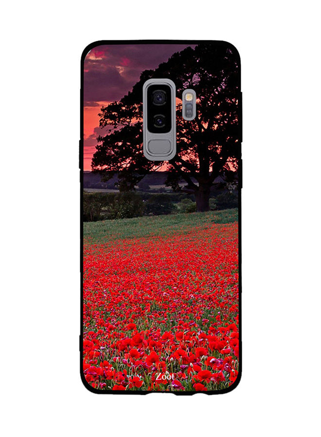 Zoot Dark Clouds Garden Printed Back Cover For Samsung Galaxy S9 Plus , Multi Color