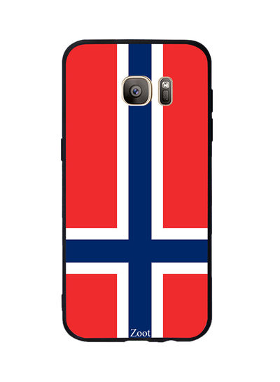 Zoot Norway Flag pattern Back Cover for Samsung Galaxy S7 - Multicolor