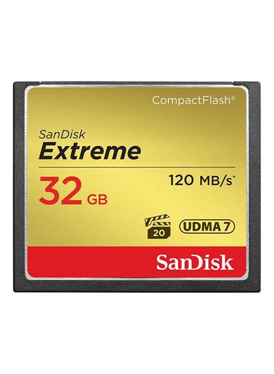 Sandisk Extreme UDMA 7 Compact Memory Card, 32GB- 398.42954916.17