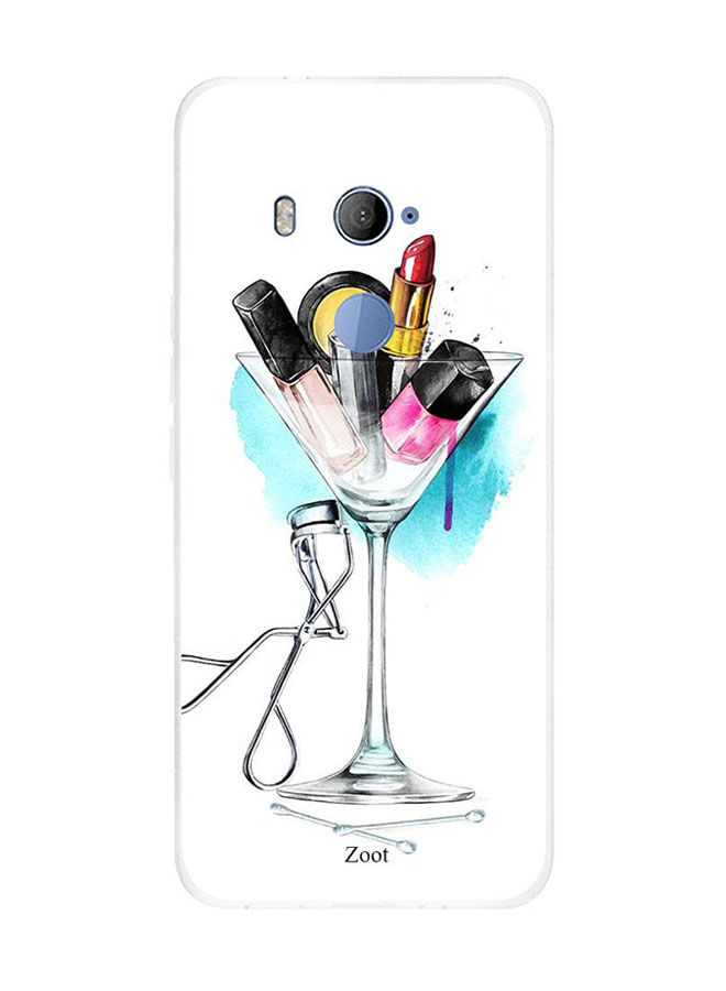 Zoot Makeup Drink Back Cover For Htc U11 , Multi Color