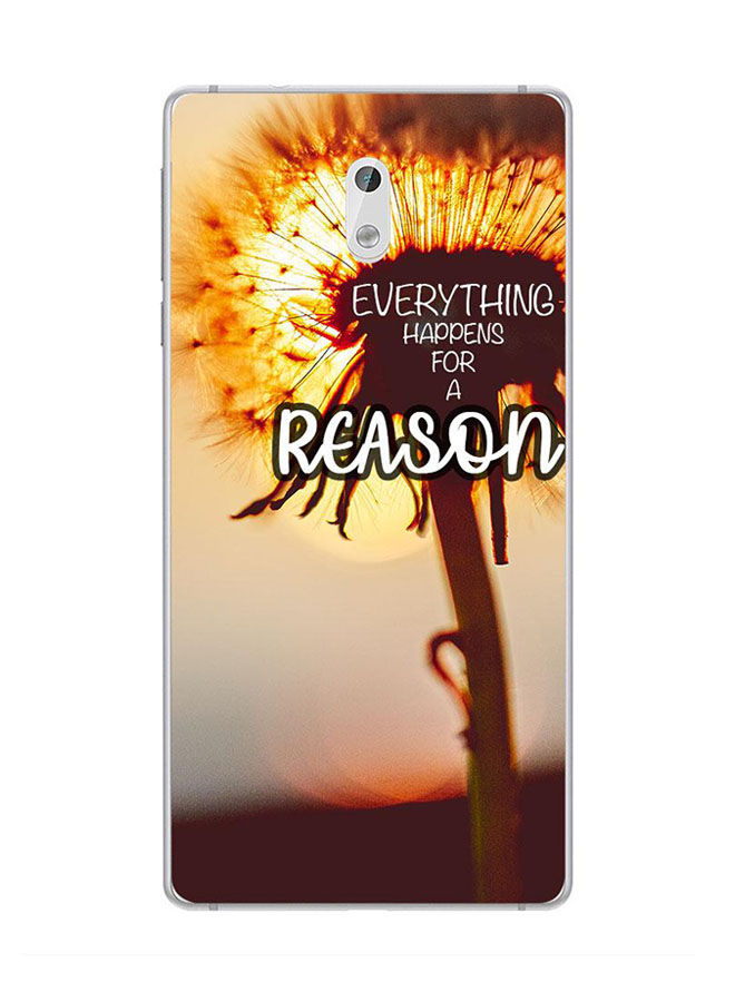 Zoot Everything Happens For A Reason Printed Back Cover For Nokia 3 , Multi Color