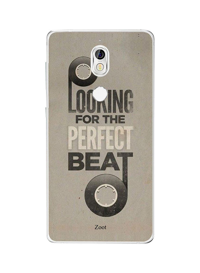 Zoot TPU Looking For Perfect Beat Printed Back Cover For Nokia 7