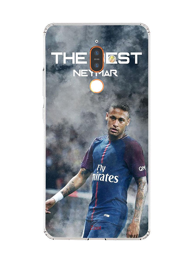 لاصقة زووت بطبعة The Best Neymar لنوكيا 7 بلس ، متعدد الالوان