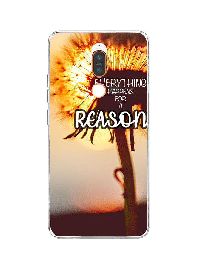 Zoot Everything Happens For A Reason Printed Back Cover For Nokia X6 2018 , Multi Color