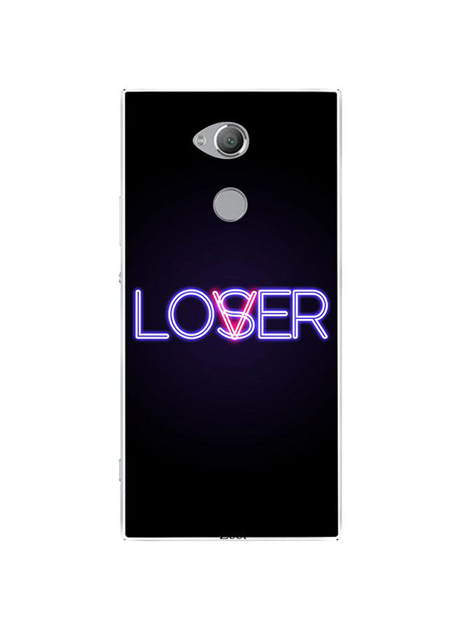 جراب ظهر زوت بطبعة عبارة Lover Or Loser ل سوني اكسبريا XA2