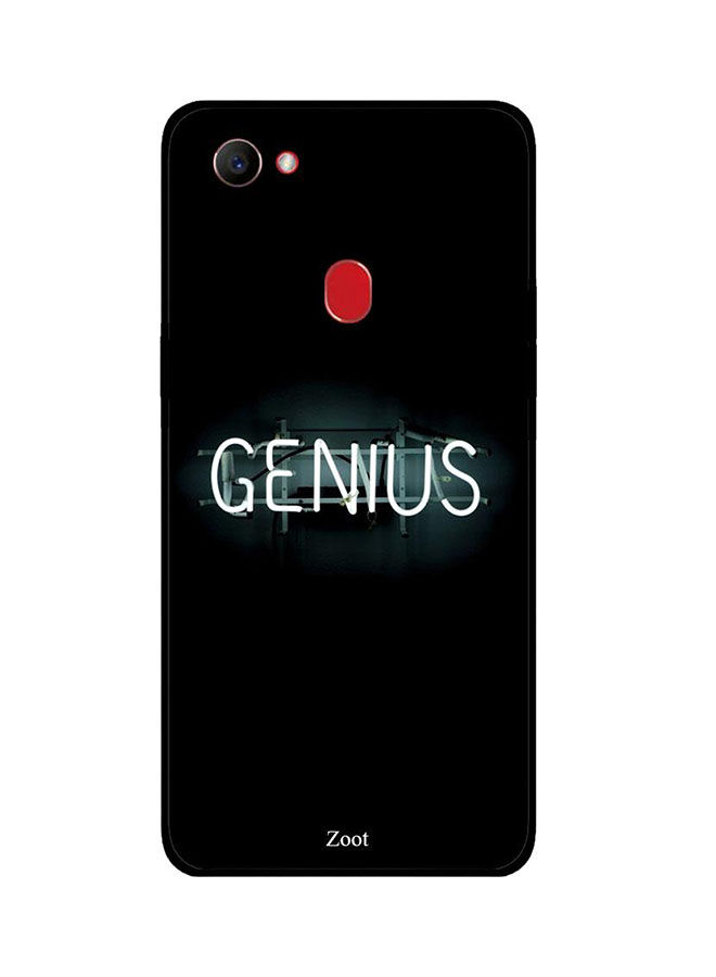 Zoot TPU Genius Printed Back Cover For Oppo F7