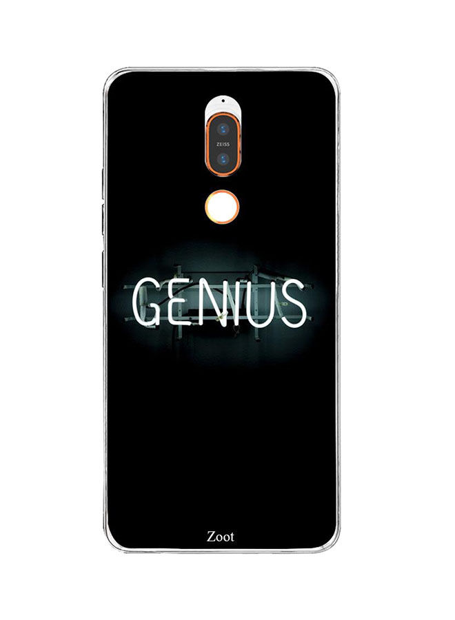 Zoot Genius Printed Back Cover For Nokia X6 2018