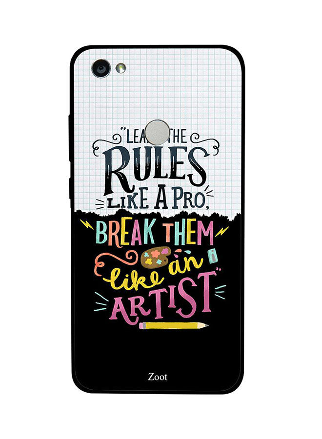 Zoot Learn The Rules Like A Pro Break Them Like An Artist Printed Back Cover For Xiaomi Redmi Note 5A