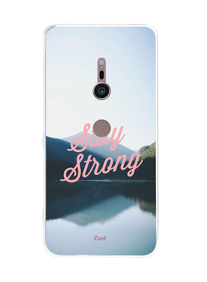 Zoot Stay Strong Printed Back Cover For Sony Xperia Xz2 , Multi Color