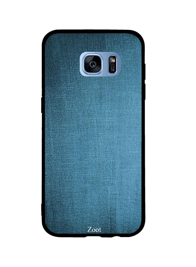 Zoot Cloth Pattern Printed Back Cover For Samsung Galaxy S7 Edge , Blue