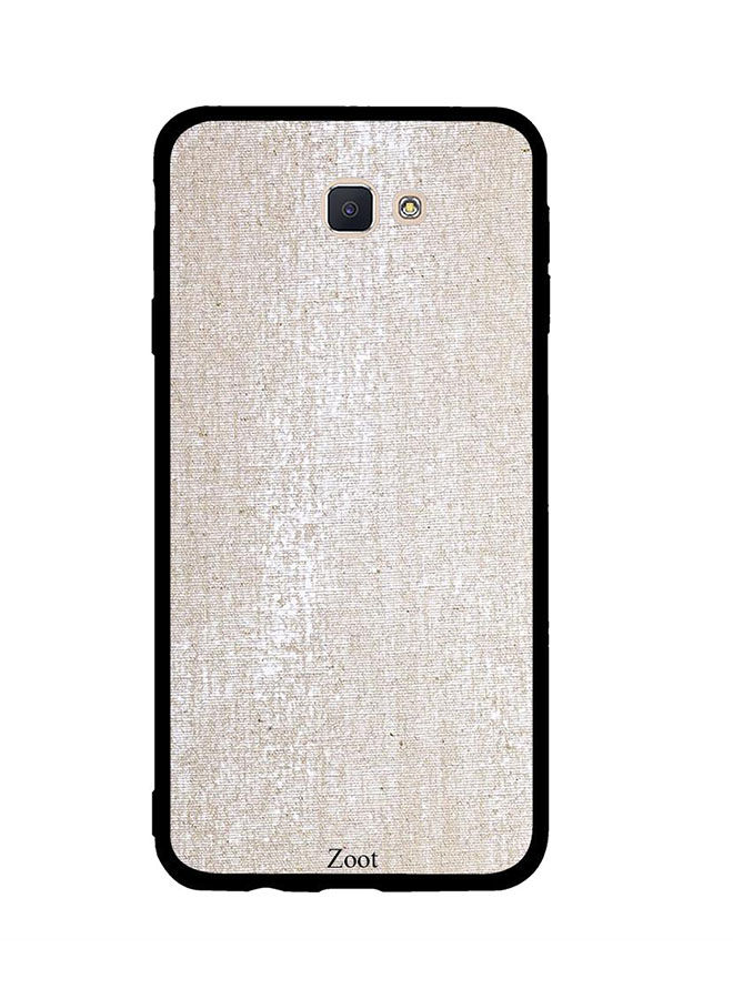 Zoot Cotton Pattern Printed Back Cover For Samsung Galaxy J7 Prime , Creamy And White