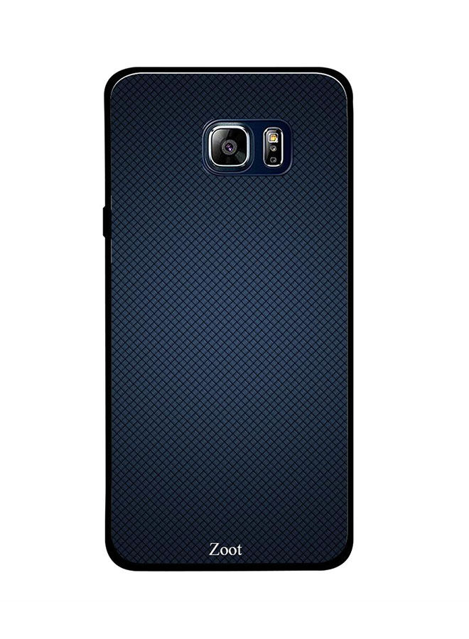 Zoot Texture Pattern Printed Back Cover For Samsung Galaxy Note 5 , Dark Blue