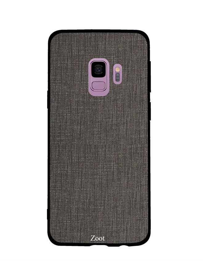 Zoot TPU Dark Grey Jeans Pattern Printed Back Cover For Samsung Galaxy S9